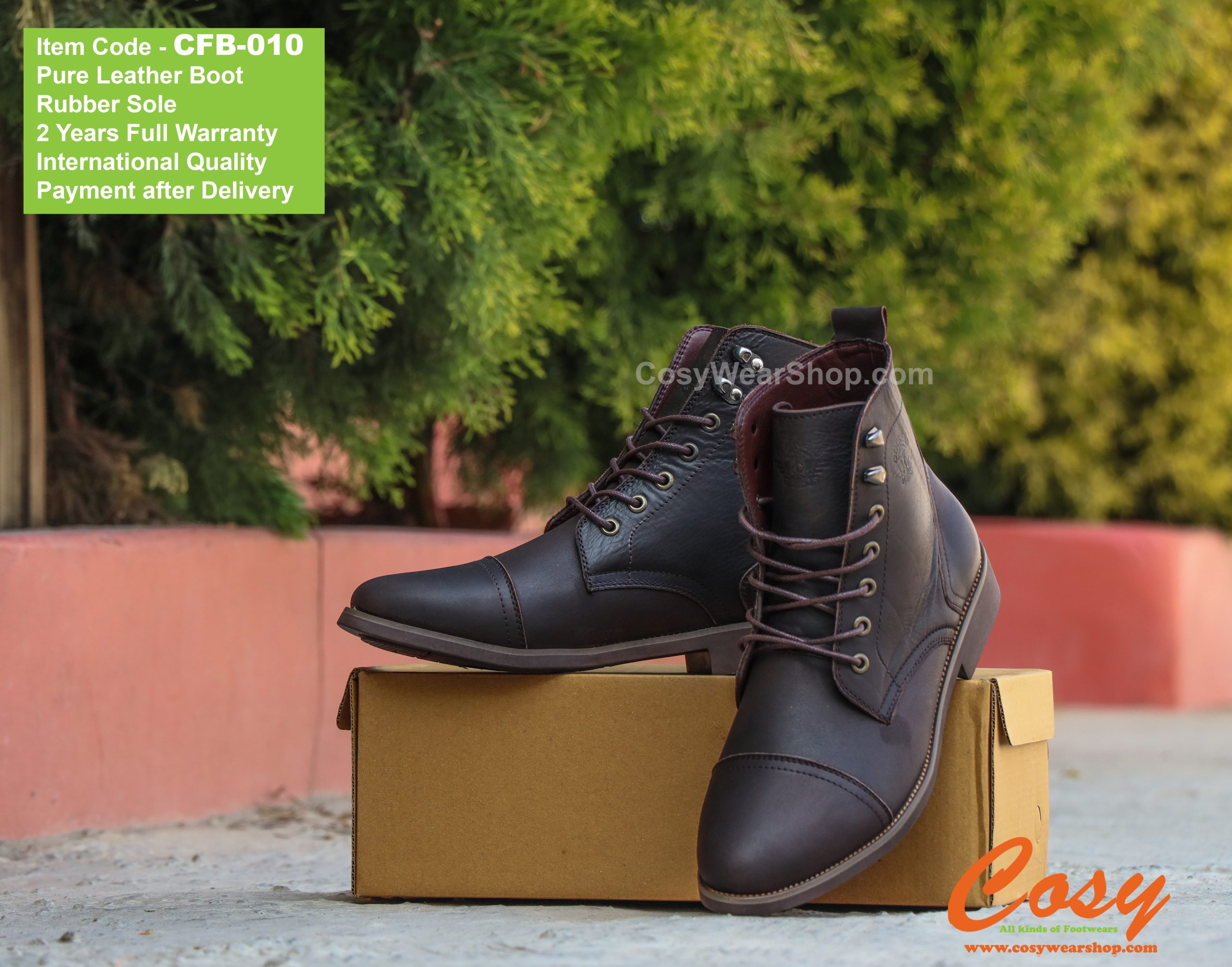Lace Up Ankle Boot