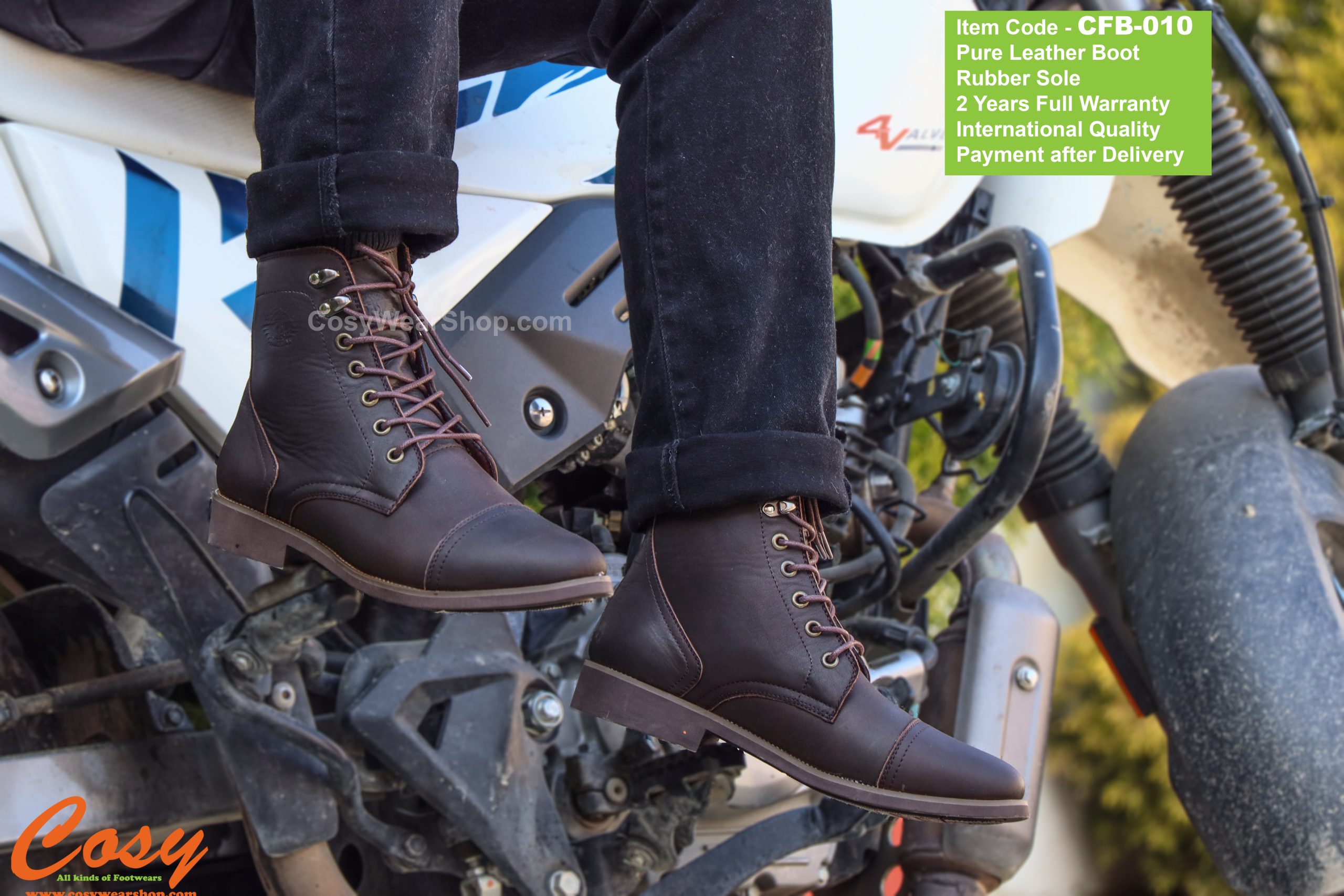 Lace Up Ankle Boot - Image 3